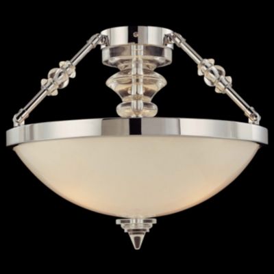 Kingswell Semi-Flushmount by Metropolitan Lighting - Starlight Lighting USA and Canada